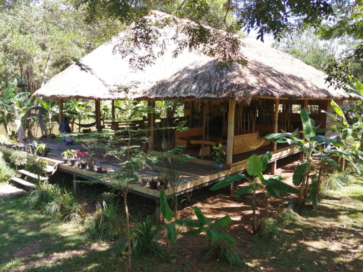 Fandee Island Treehouses & Ziplines - Tad Lo, Bolaven Loop Pakse Ban Kiangtat Ngoại thất bức ảnh